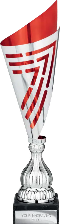 Arrow Red & Silver