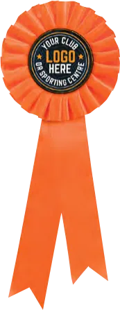 Champion Orange Rosettes