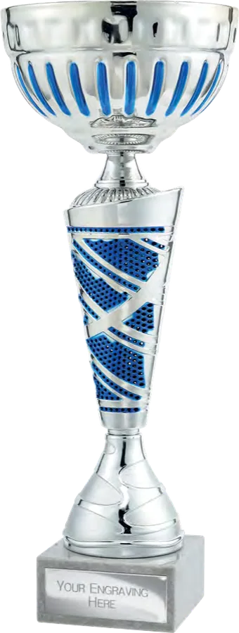 Charleston Silver & Blue