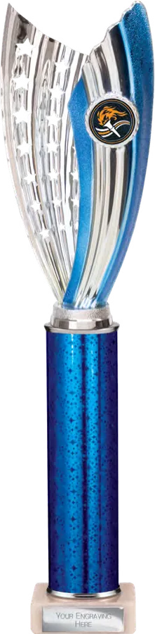 Glamstar Blue & Silver