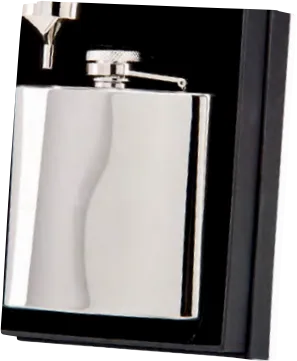 Grand 6oz Steel Hip Flask