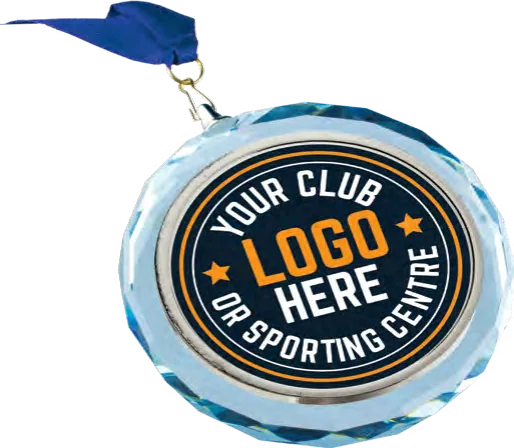 Imperial Matrix Multisport Glass Medal