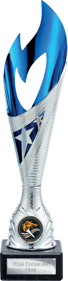 Inferno Star Blue & Silver