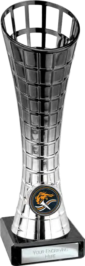 Leader Tower Black & Silver