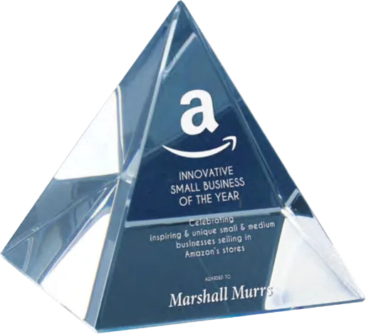 Mystical Pyramid Paperweight