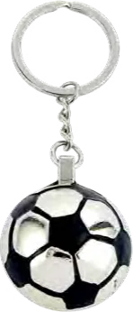 Please Strike Football Keyring