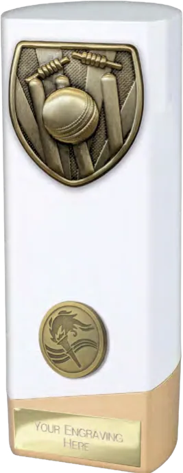Prime Cobra Cricket White & Gold