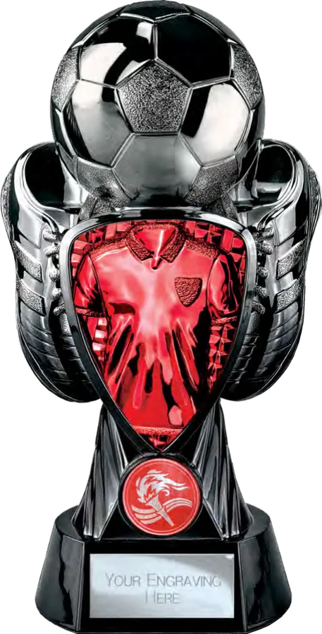 Tournament Gunmetal & Red