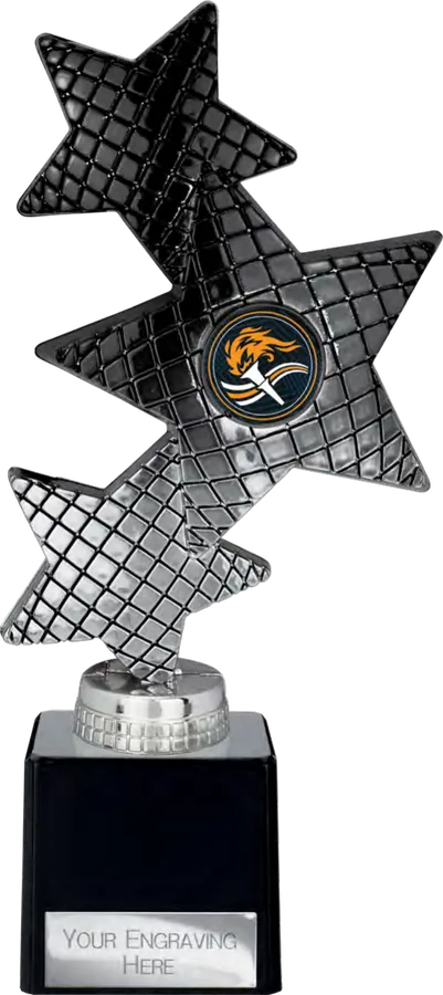 Trinity Star Black & Silver (TR25595A)