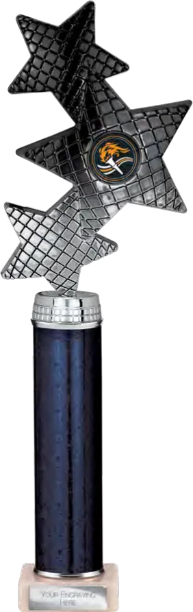 Trinity Star Black & Silver (TR25602A)
