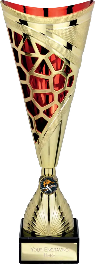 Vivid Gold & Red