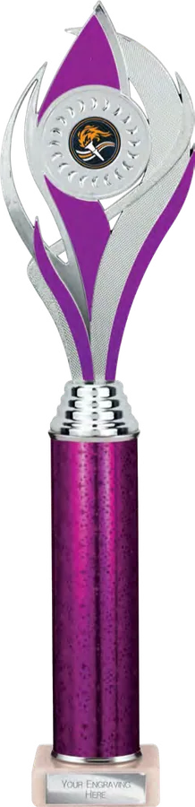Volcano Purple & Silver (TR25582A)